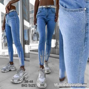 Nohavice rifle jeans dlhé dámske (38-48) TALIANSKA MÓDA TRA231318