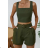 Súprava elegantné letné kraťasy a top na ramienka dámske (S/M ONE SIZE) TALIANSKA MÓDA IMPMD2327781/27780