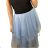 Sukňa dlhá tylová dámska (S/M/L ONE SIZE) TALIANSKA MÓDA IMM2298HG/DR tmavo ružová