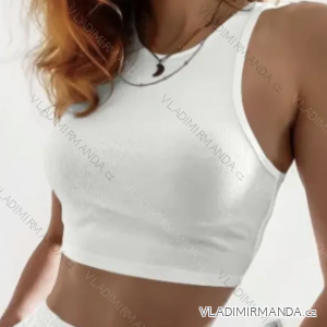 Top croptop bez rukávov dámsky (S/M ONE SIZE) TALIANSKA MÓDA IMPMD2322476