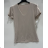 Tričko krátky rukáv dámske (S/M ONE SIZE) TALIANSKA MÓDA IMPMD239717b