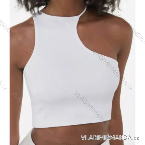 Top croptop bez rukávov dámsky (S/M ONE SIZE) TALIANSKA MÓDA IMPMD2323275