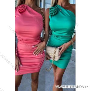 Šaty elegantné bez rukávov dámske (S/M ONE SIZE) TALIANSKA MÓDA IMWGB231687