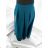 Sukňa maxi dlhá v páse na žabičkovanie dámska (S/M/L ONE SIZE) TALIANSKA MÓDA IMM22MAXIMA/DR tmavo zelená
