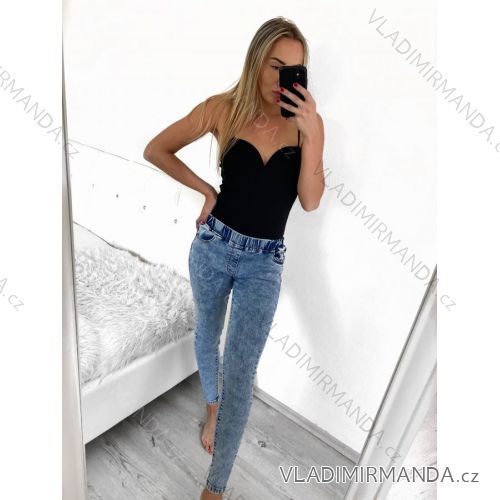 Rifle jeans dlhé dámske push up (XS-XL) RE-DRESSMA521ps65