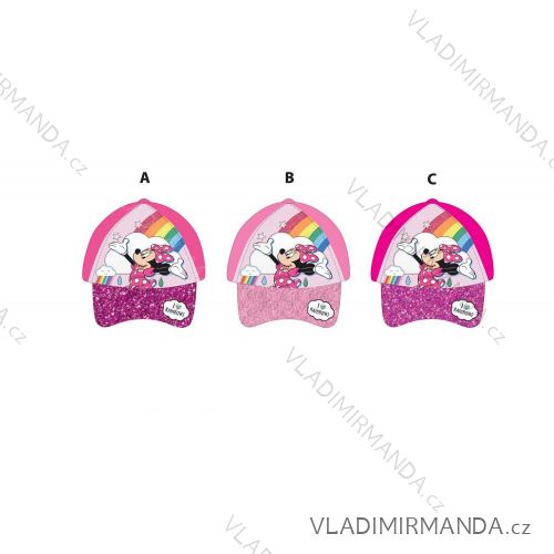 Šiltovka/basebalová čiapka minnie mouse detská dievčenská (52-54 cm) SETINO MIN23-0787