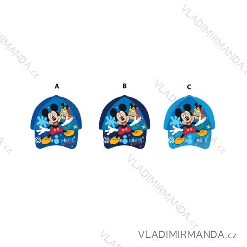 Šiltovka/basebalová čiapka mickey mouse detská chlapčenská (52-54 cm) SETINO MIC23-0844