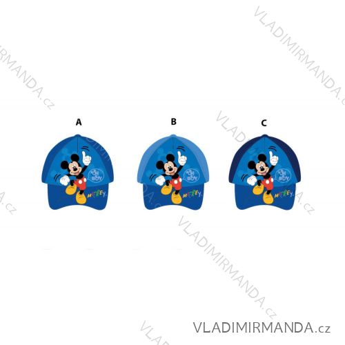 Šiltovka/basebalová čiapka mickey mouse detská chlapčenská (52-54 cm) SETINO MIC23-0843