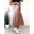 Sukňa stredne dlhá dámska (S/M ONE SIZE) TALIANSKA MÓDA IMPLM22196330050