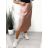 Sukňa stredne dlhá dámska (S/M ONE SIZE) TALIANSKA MÓDA IMPLM22196330050