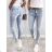 Rifle jeans dlhé dámske (XS-XL) M.SARA MSR231975