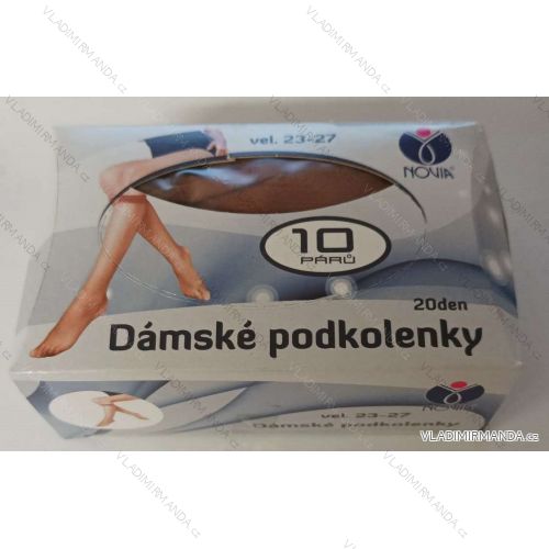 podkolenky dámske pad 23-27 NOVIA NOV23N02