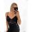 Top croptop na ramienka dámsky (S/M ONE SIZE) TALIANSKA MÓDA IMPGM232348/DU S/M biela
