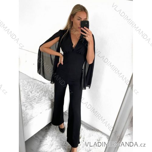 Overal dlhý elegantný dlhý rukáv dámsky (S/M ONE SIZE) TALIANSKA MÓDA IMPLS2326973