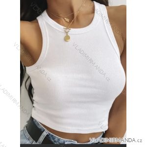 Top croptop bez rukávov dámsky (S/M ONE SIZE) TALIANSKA MÓDA IMPBB24W2027