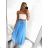 Sukňa dlhá tylová dámska (S/M ONE SIZE) TALIANSKA MÓDA IMM23M22197