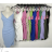 Šaty elegantné na ramienka dámske (S/M ONE SIZE) TALIANSKA MÓDA IMPBB242L1061