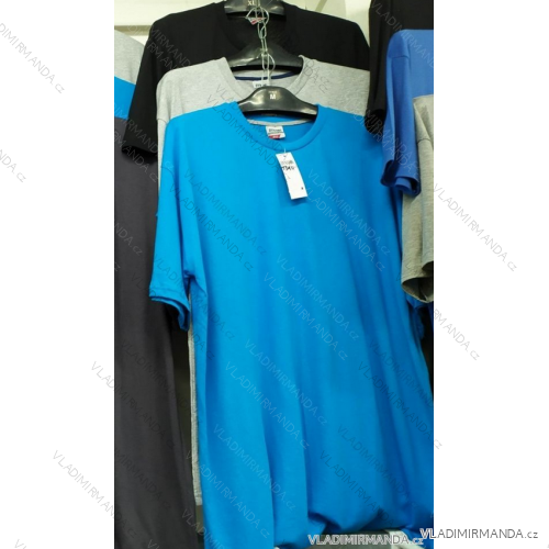 Tričko krátky rukáv Pánske bavlnené nadrozmerné (3XL-6XL) DYNAMIC OBS23552061