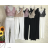 Súprava elegantné nohavice dlhé a croptop bez rukávu trblietavý s flitrami dámsky (S/M ONE SIZE) TALIANSKA MÓDA IMPGM235010