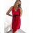 Šaty letné elegantné icecool bez rukávov dámske (S/M ONE SIZE) TALIANSKA MÓDA IMM24M4443