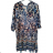 Šaty letné košeľové španielske 3/4 rukáv dámske (S/M ONE SIZE) TALIANSKA MÓDA IMPBB23F10299B