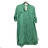 Šaty košeľové oversize 3/4 rukáv dámske nadrozmer (XL/2XL ONE SIZE) TALIANSKA MODA IM723SEINA