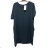 Šaty voľnočasové oversize krátky rukáv dámske letní nadrozmer (XL/2XL/3XL ONE SIZE) TALIANSKA MODA IM723POLY
