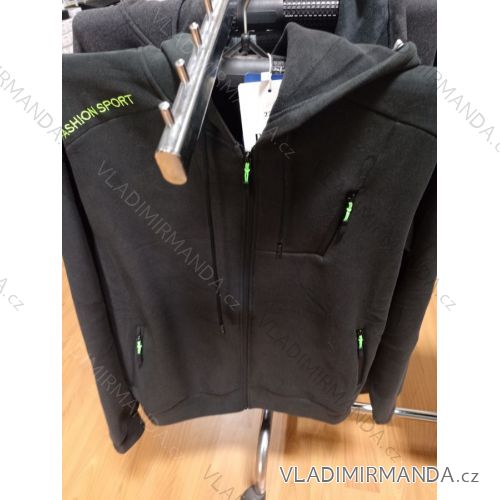 Mikina na zips s kapucňou pánska nadrozmer (M-3XL) DALEF DAL232810