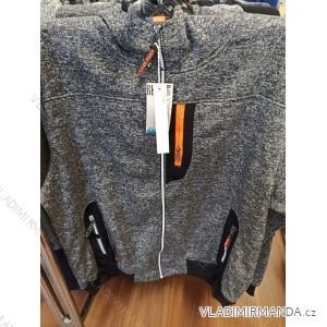 Mikina na zips s kapucňou pánska nadrozmer (4XL-7XL) BENHAO BEN23BH23-17-666