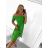 Šaty carmen cez ramená letné dámske (S/M ONE SIZE) TALIANSKA MÓDA IMM22U5368/DR BÉŽOVÁ