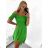 Šaty carmen cez ramená letné dámske (S/M ONE SIZE) TALIANSKA MÓDA IMM22U5368/DR BÉŽOVÁ