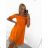 Šaty carmen cez ramená letné dámske (S/M ONE SIZE) TALIANSKA MÓDA IMM22U5368/DR BÉŽOVÁ