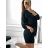 Súprava letný mušelín kraťasy a košele dlhý rukáv dámske (S/M/L ONE SIZE) TALIANSKA MÓDA IMWMY23232194
