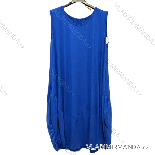 Šaty letné oversize voľnočasové dámske (2XL/3XL/4XL ONE SIZE) TALIANSKA MODA IMD23BALL