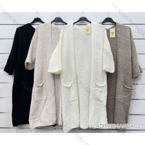 Cardigan pletený 3/4 dlhý rukáv dámsky (S/M ONE SIZE) TALIANSKA MÓDA IMWP233967