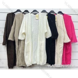 Cardigan pletený 3/4 dlhý rukáv dámsky (S/M ONE SIZE) TALIANSKA MÓDA IMWP233967