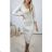 Šaty úpletové dlhý rukáv dámske (S/M ONE SIZE) TALIANSKA MÓDA IMWKK233150