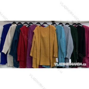 Cardigan teplý dlhý rukáv dámsky (M/L ONE SIZE) TALIANSKA MÓDA IMC23367