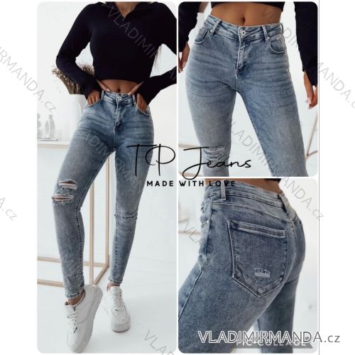 Rifle jeans dlhé dámske (XS-XL) RE-DRESS RED233691