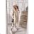 Kabát dlhý rukáv dámsky (S/M ONE SIZE) TALIANSKA MÓDA IMWD233468