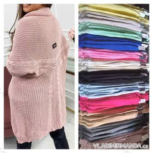 Cardigan pletený dlhý rukáv dámsky (S / M ONE SIZE) TALIANSKÁ MÓDA IMWL233223