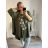 Tunika predĺžená dlhý rukáv dámska nadrozmer (3XL/4XL ONE SIZE) TALIANSKA MÓDA IMWQ233256