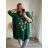 Tunika predĺžená dlhý rukáv dámska nadrozmer (3XL/4XL ONE SIZE) TALIANSKA MÓDA IMWQ233256