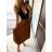 Sukně skládaná dlouhá dámská (S/M/L ONE SIZE) ITALSKá MóDA IM323574/DU M / L čierna