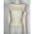Sveter dlhý rukáv dámsky (S/M ONE SIZE) TALIANSKA MÓDA IMPBB23Z9068