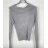 Sveter dlhý rukáv dámsky (S/M ONE SIZE) TALIANSKA MÓDA IMPBB23Z9068