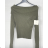Sveter dlhý rukáv dámsky (S/M ONE SIZE) TALIANSKA MÓDA IMPBB23Z9068