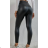Legíny dlhé koženkové dámske (S/M ONE SIZE) TALIANSKA MÓDA IMPBB232N16571