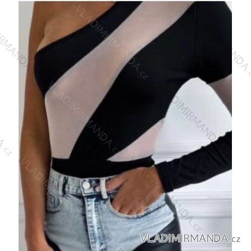 Body dlhý rukáv dámske (S/M ONE SIZE) TALIANSKA MÓDA IMWCJ23015