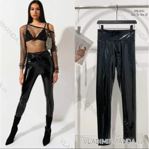 Legíny dlhé latexové dámske (XS-L) TALIANSKA MÓDA IMPTI23TR1841